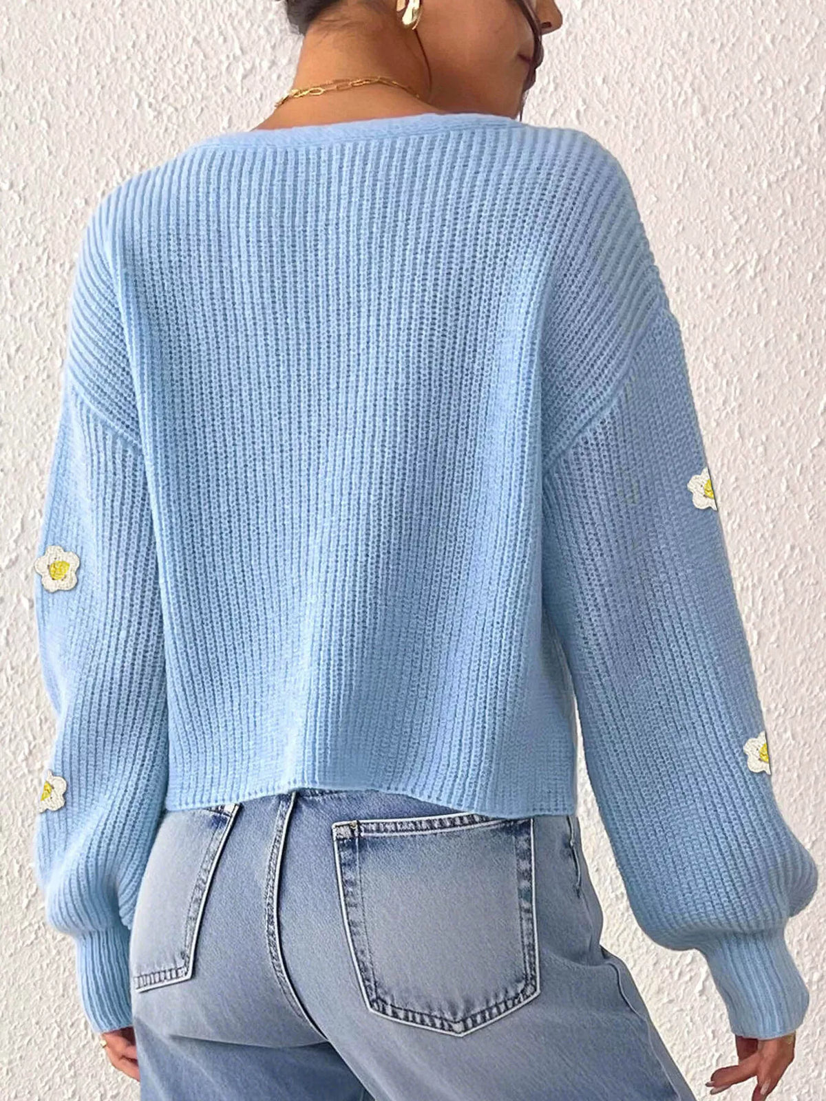 Palma v-ringad cardigan