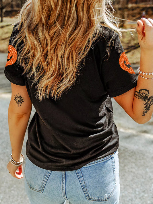 Anastasia t-shirt med pumpamotiv