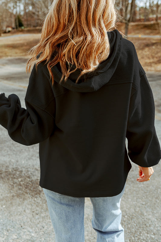 Regina hoodie med dragkedja