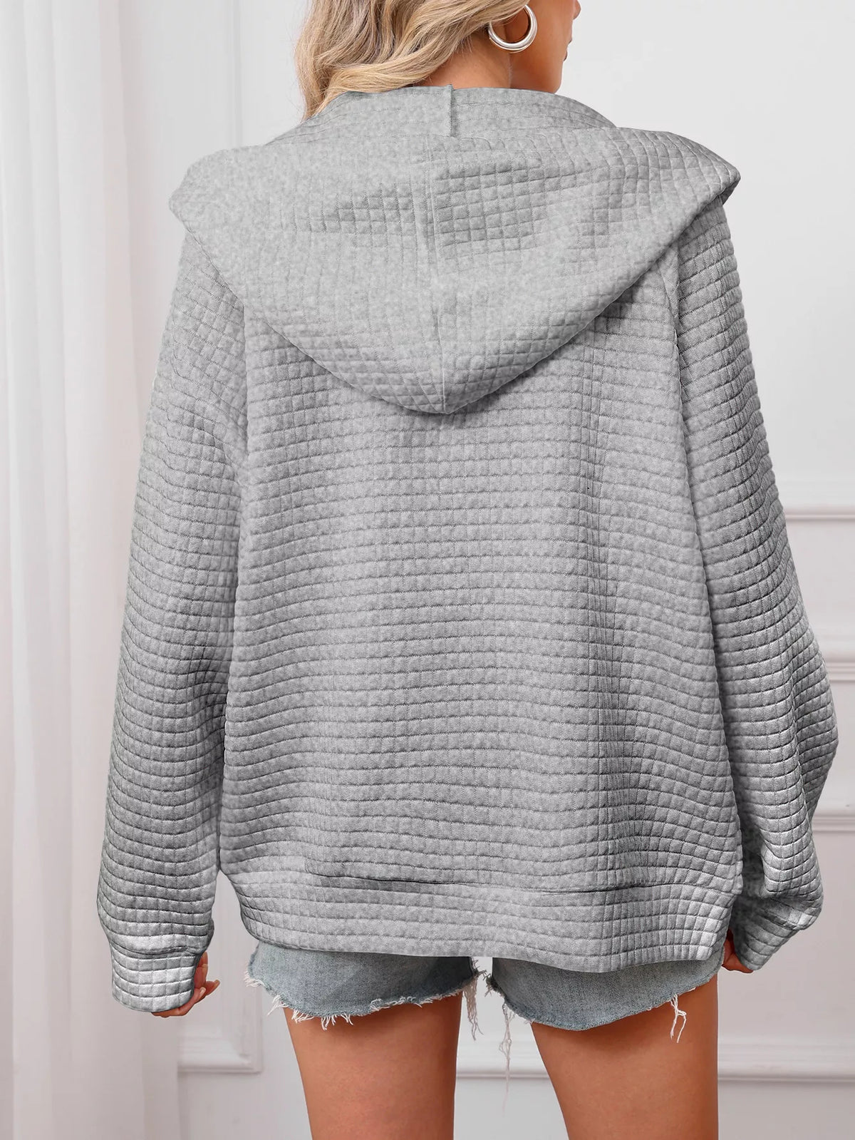 Nova quiltad hoodie