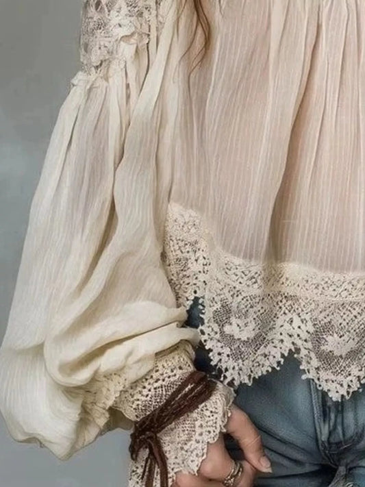 Alicia off-shoulder blus