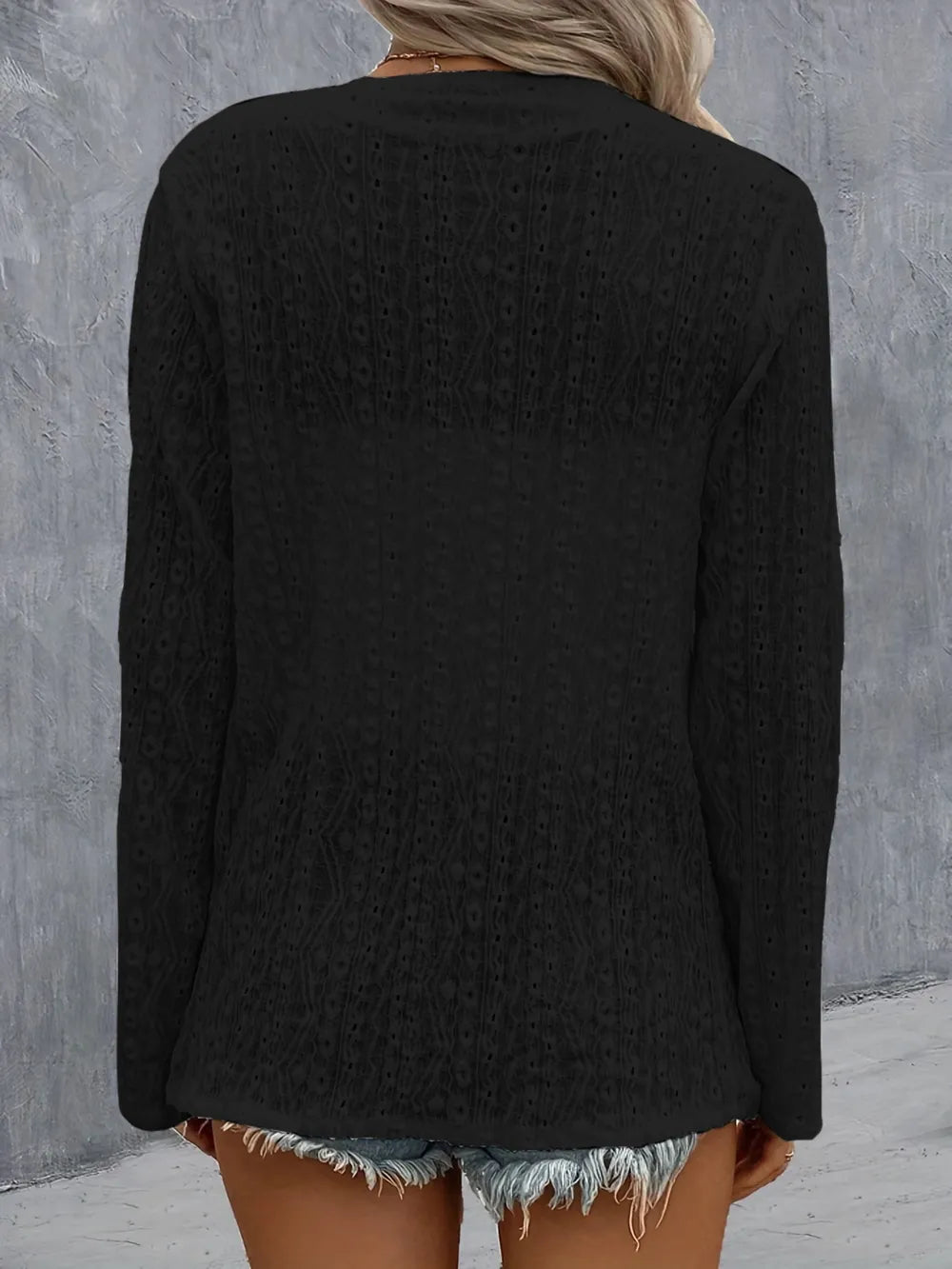 Pernilla broderad cardigan