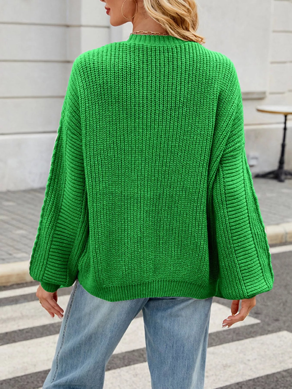 Irmelin kabelstickad cardigan