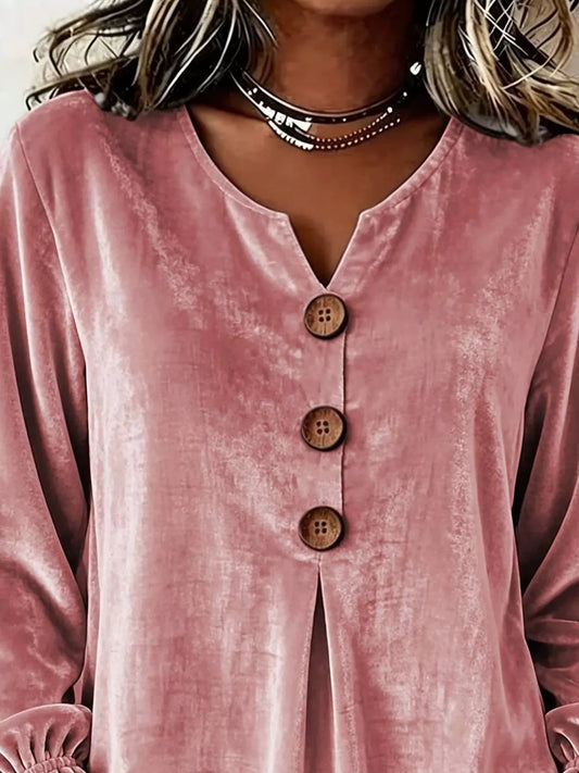 Eleonora blus i sammet