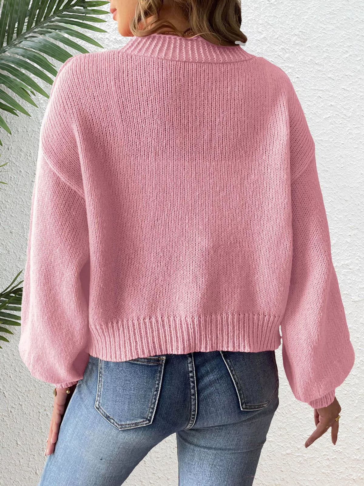 Monica cardigan med rosett