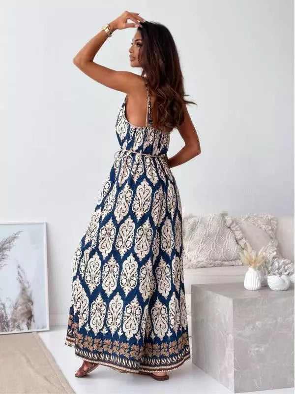 Azura jumpsuit med smala axelband