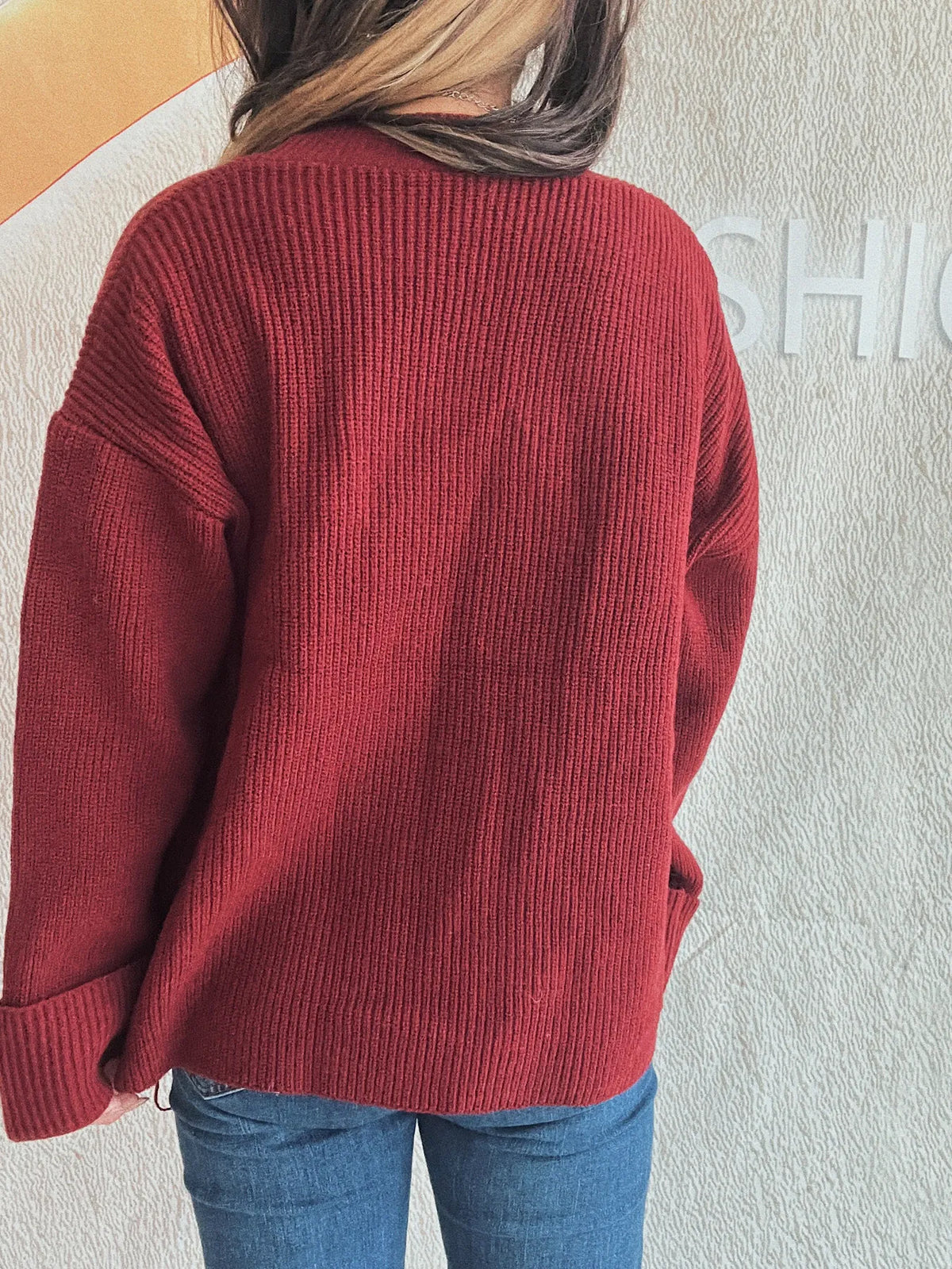 Lisette v-ringad cardigan