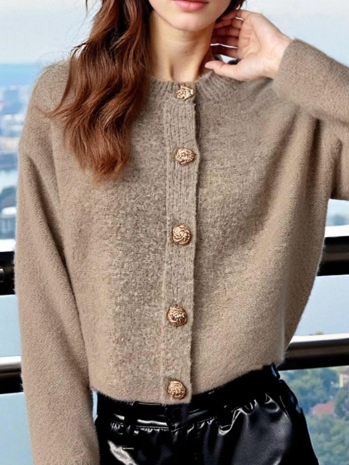 Undis kort cardigan