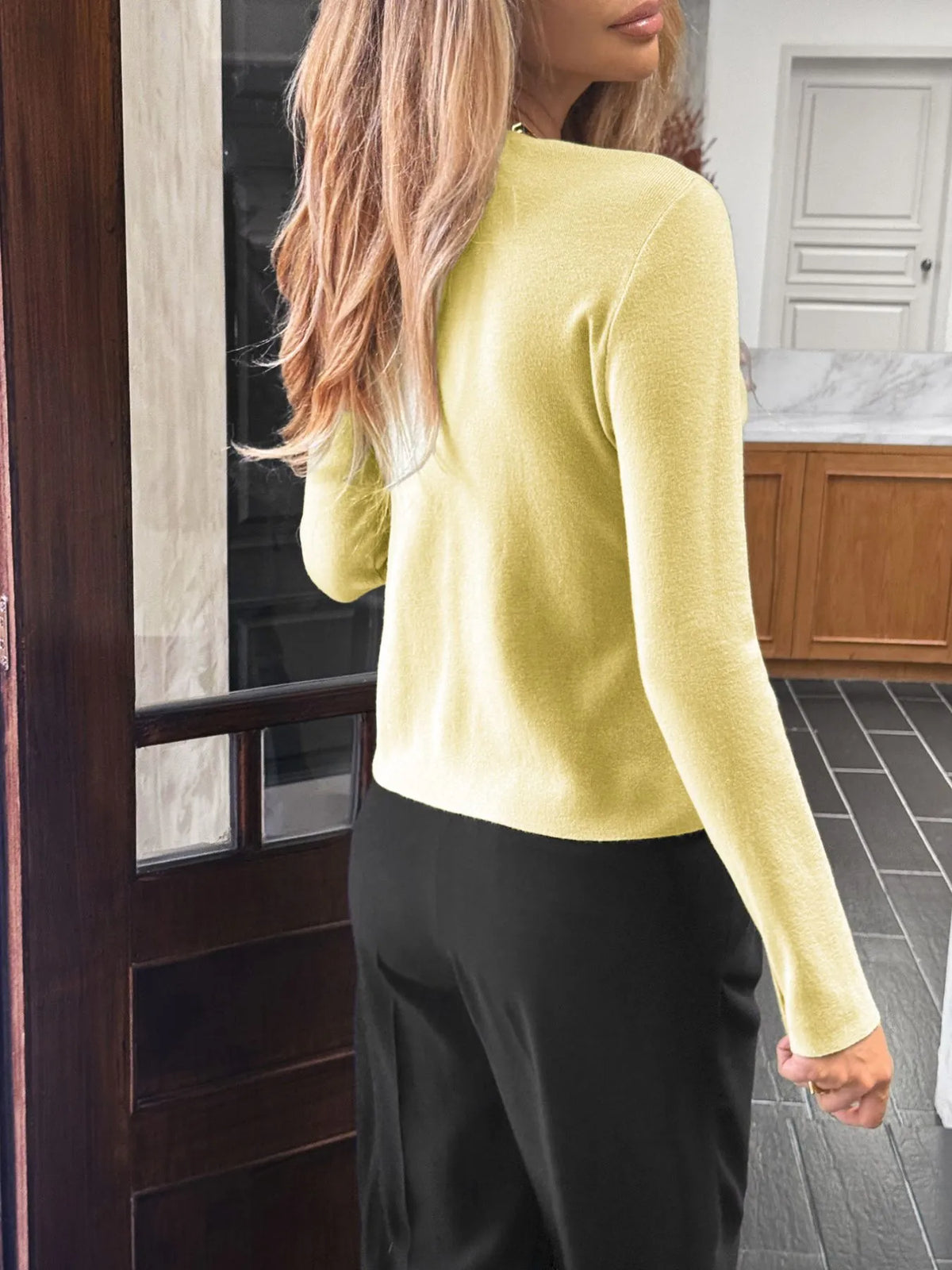 Amandine kroppsnära cardigan