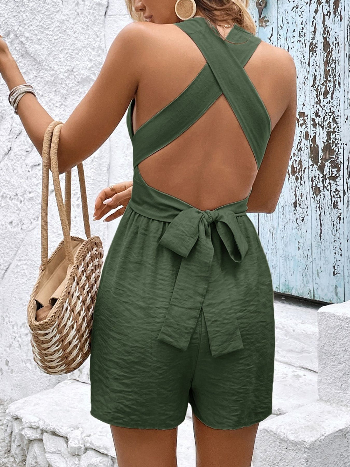 Zinnia ärmlös jumpsuit