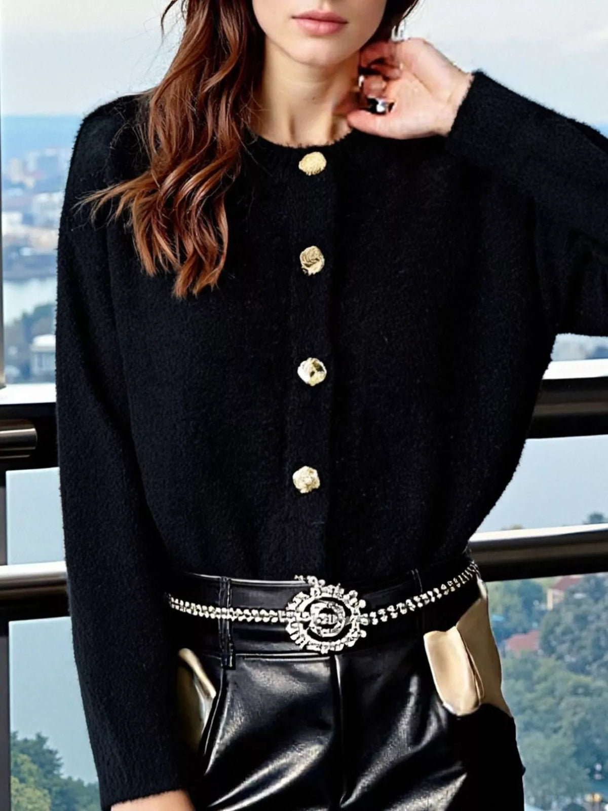 Undis kort cardigan