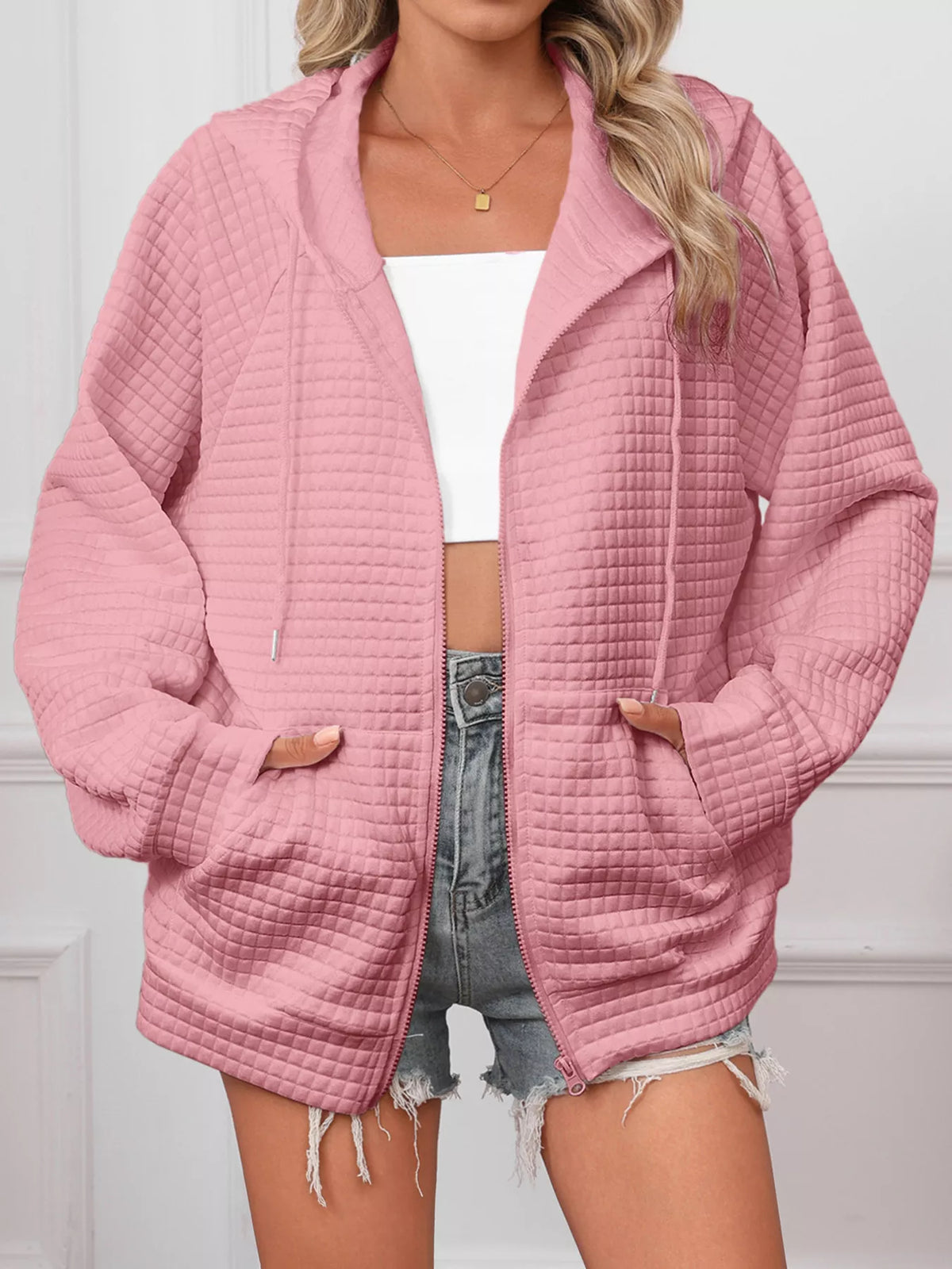 Nova quiltad hoodie
