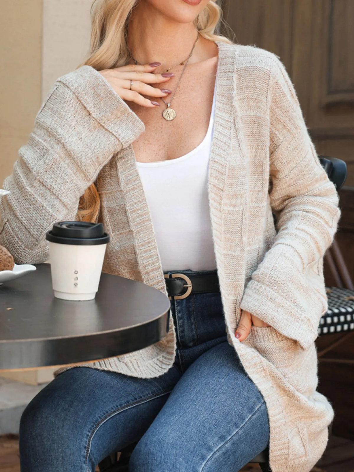 Jillian lång cardigan