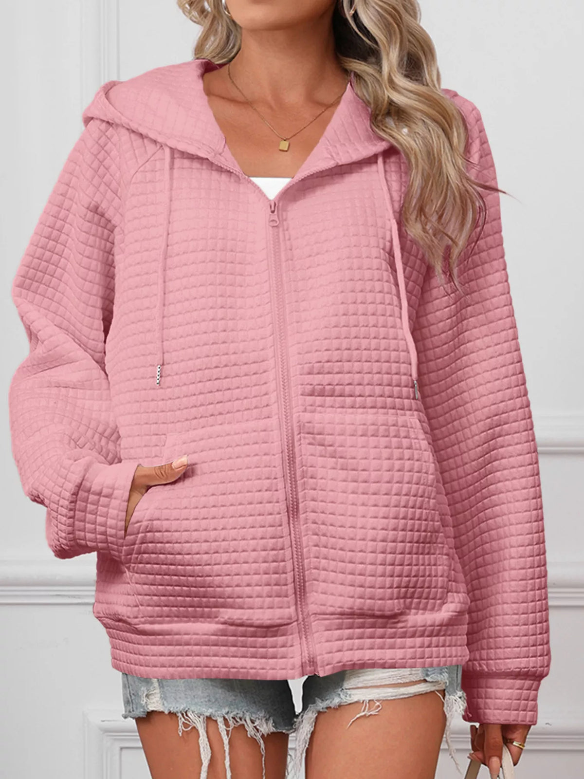 Nova quiltad hoodie