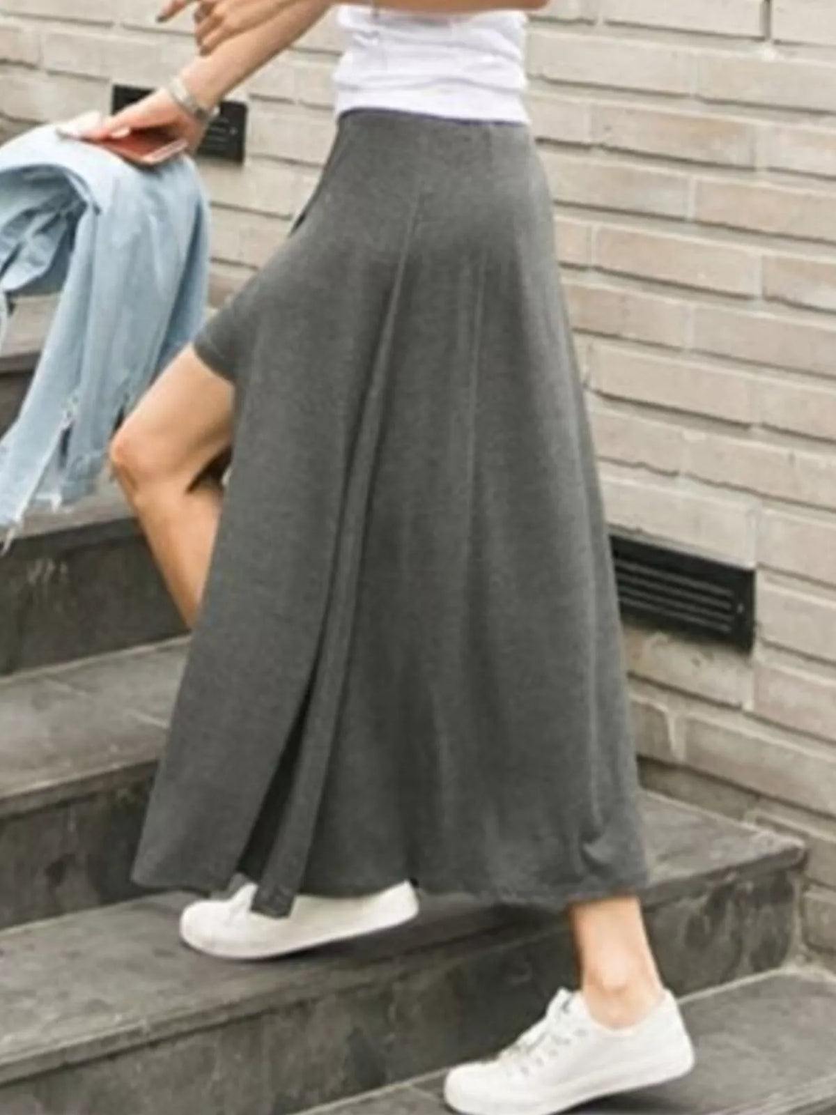 Magnhild maxikjol med slits
