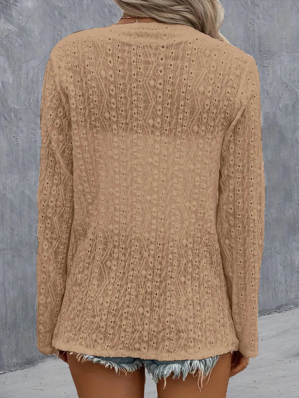 Pernilla broderad cardigan