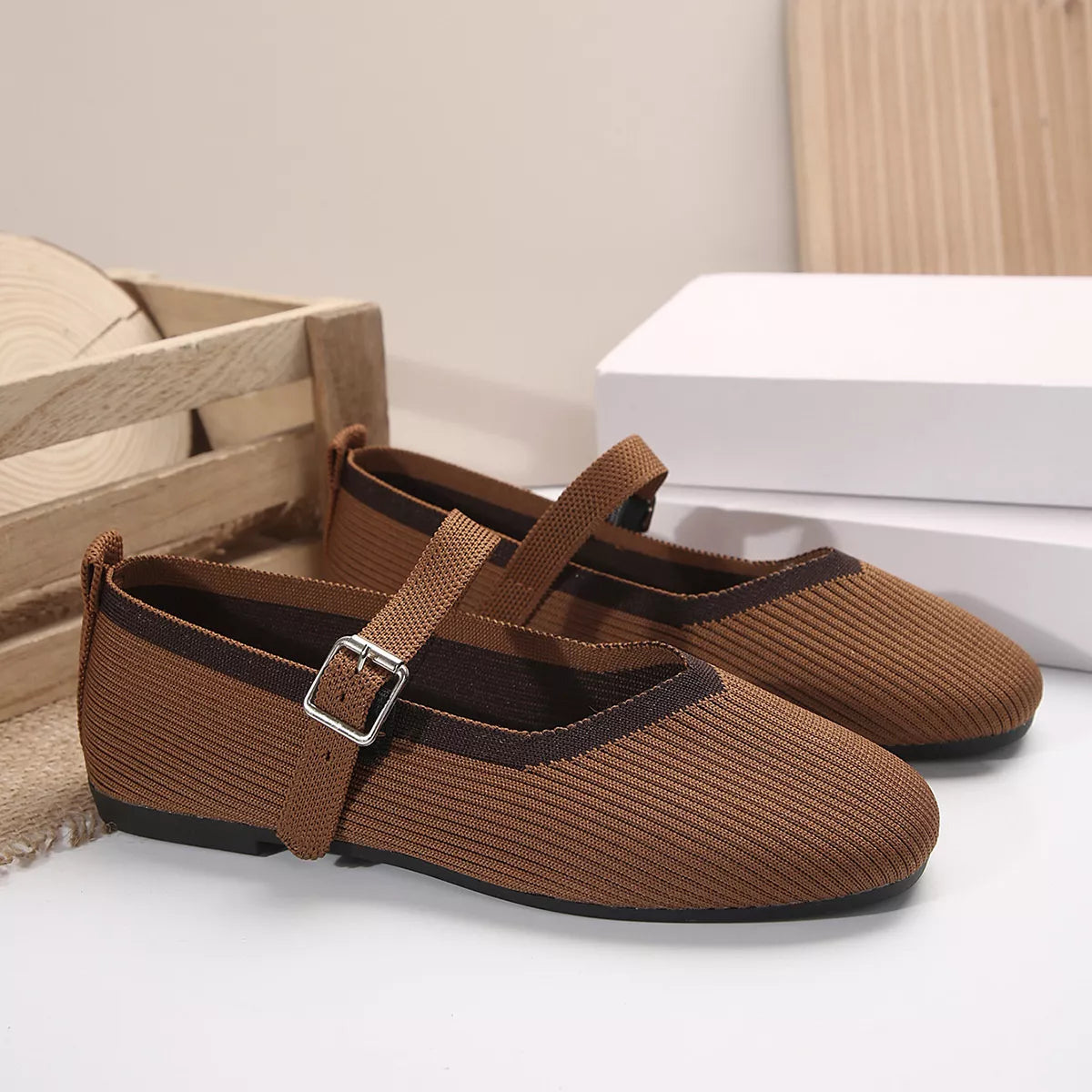 Sheryl slip-ons i mesh