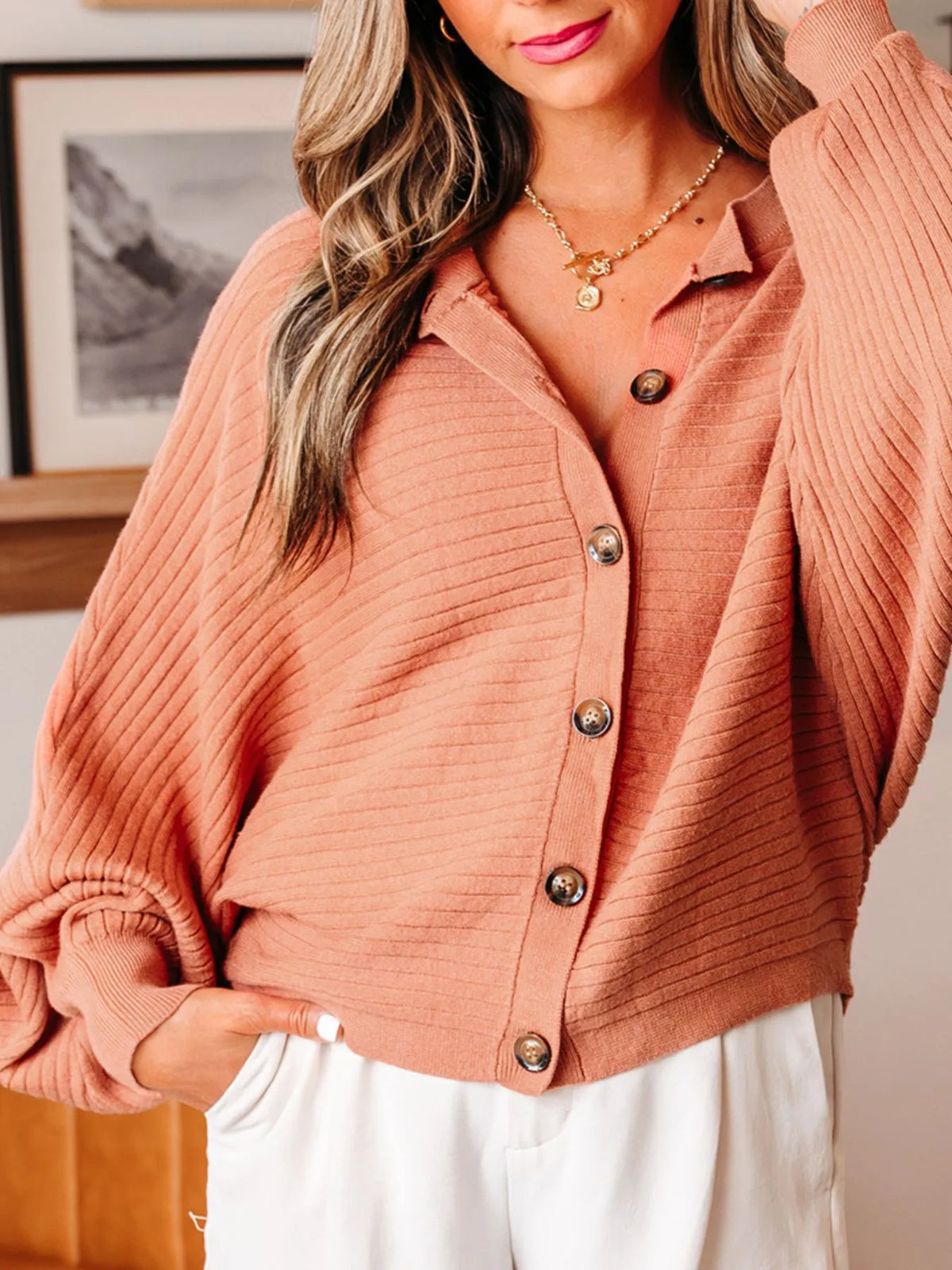 Jacinta croppad cardigan