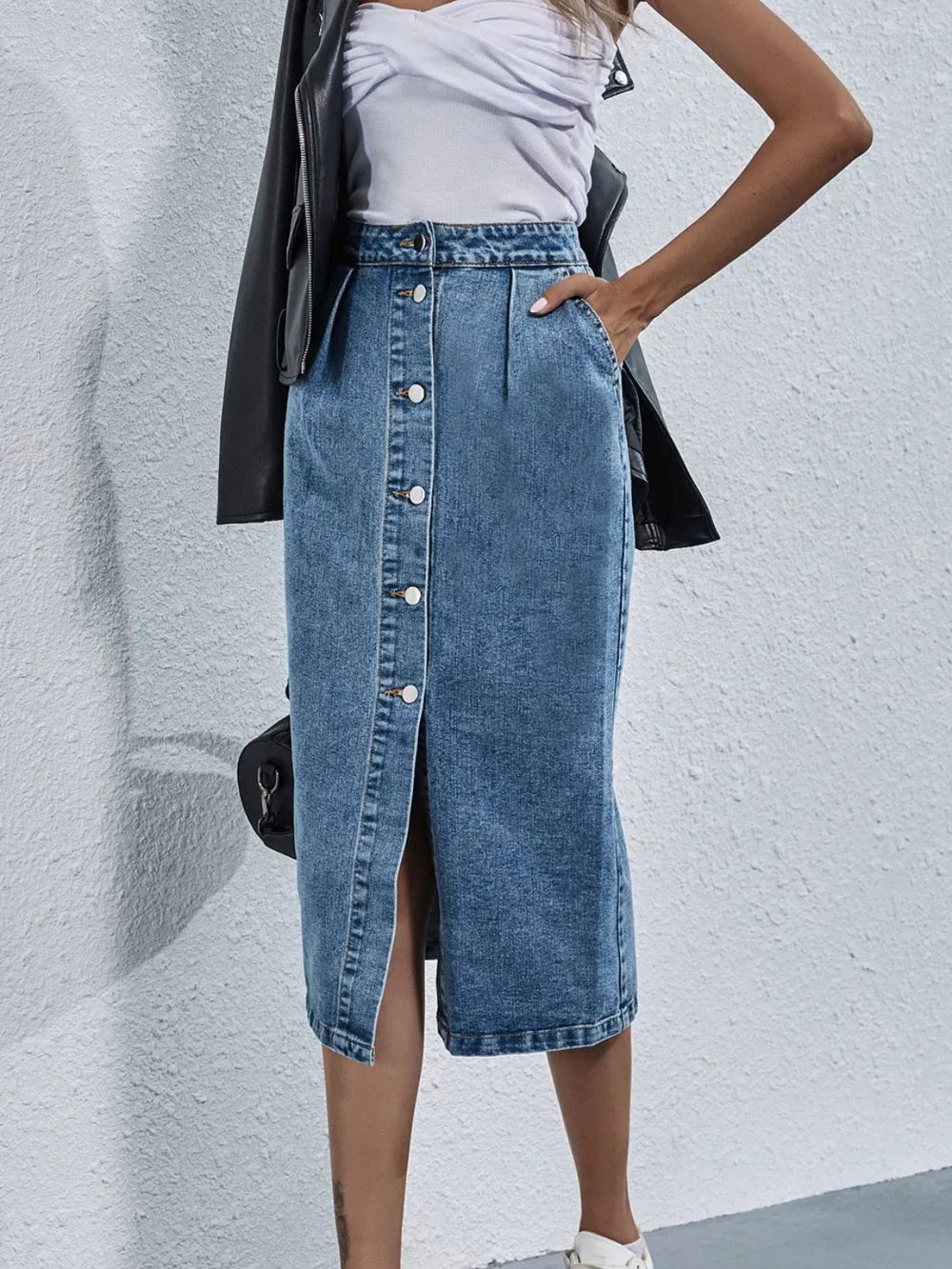 Fröydis kjol i denim