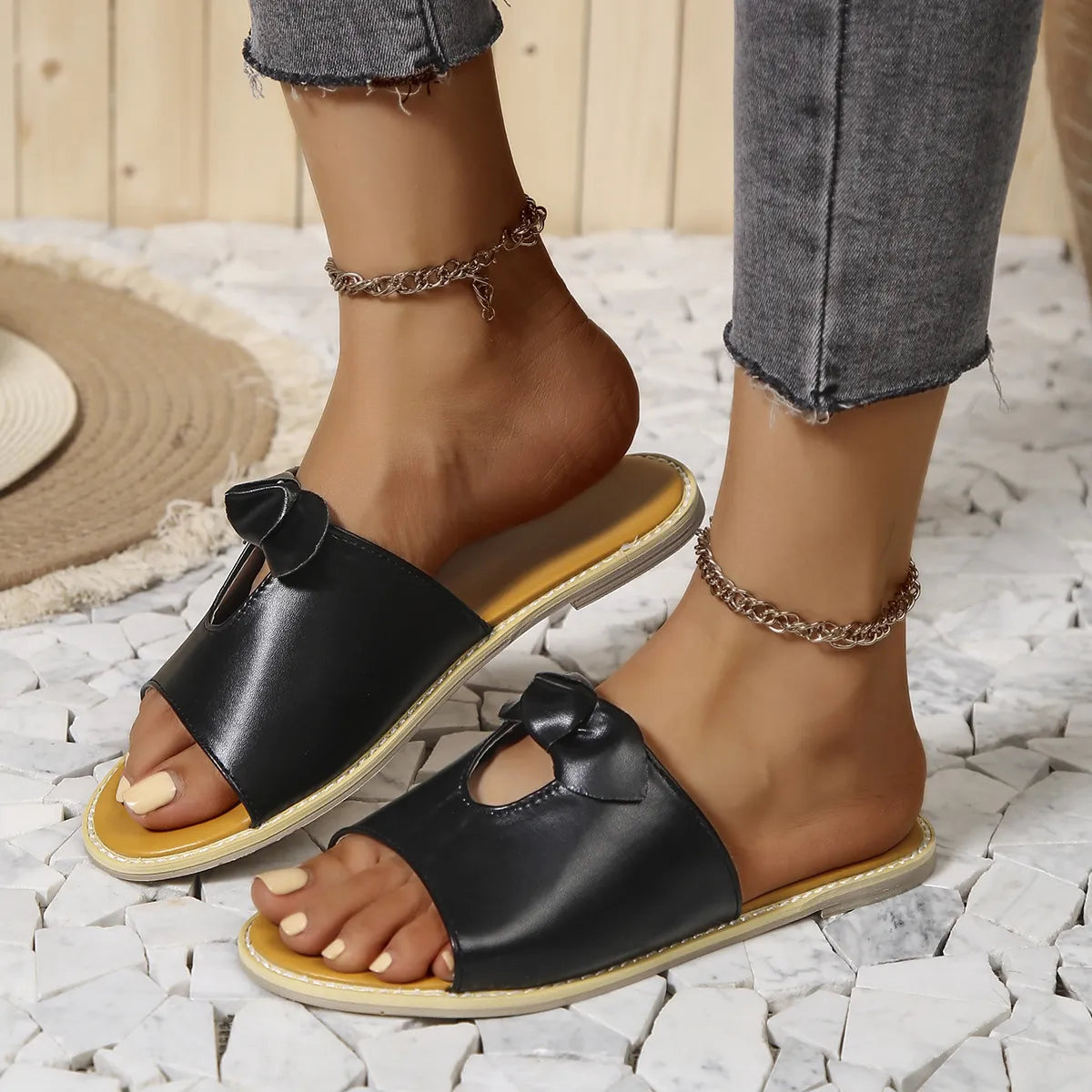 Mariella sandaler med cutout