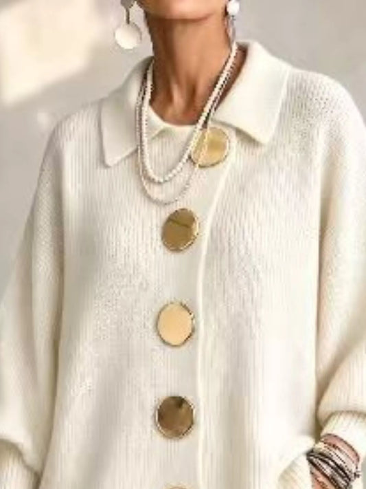 Trude cardigan med lanternärm