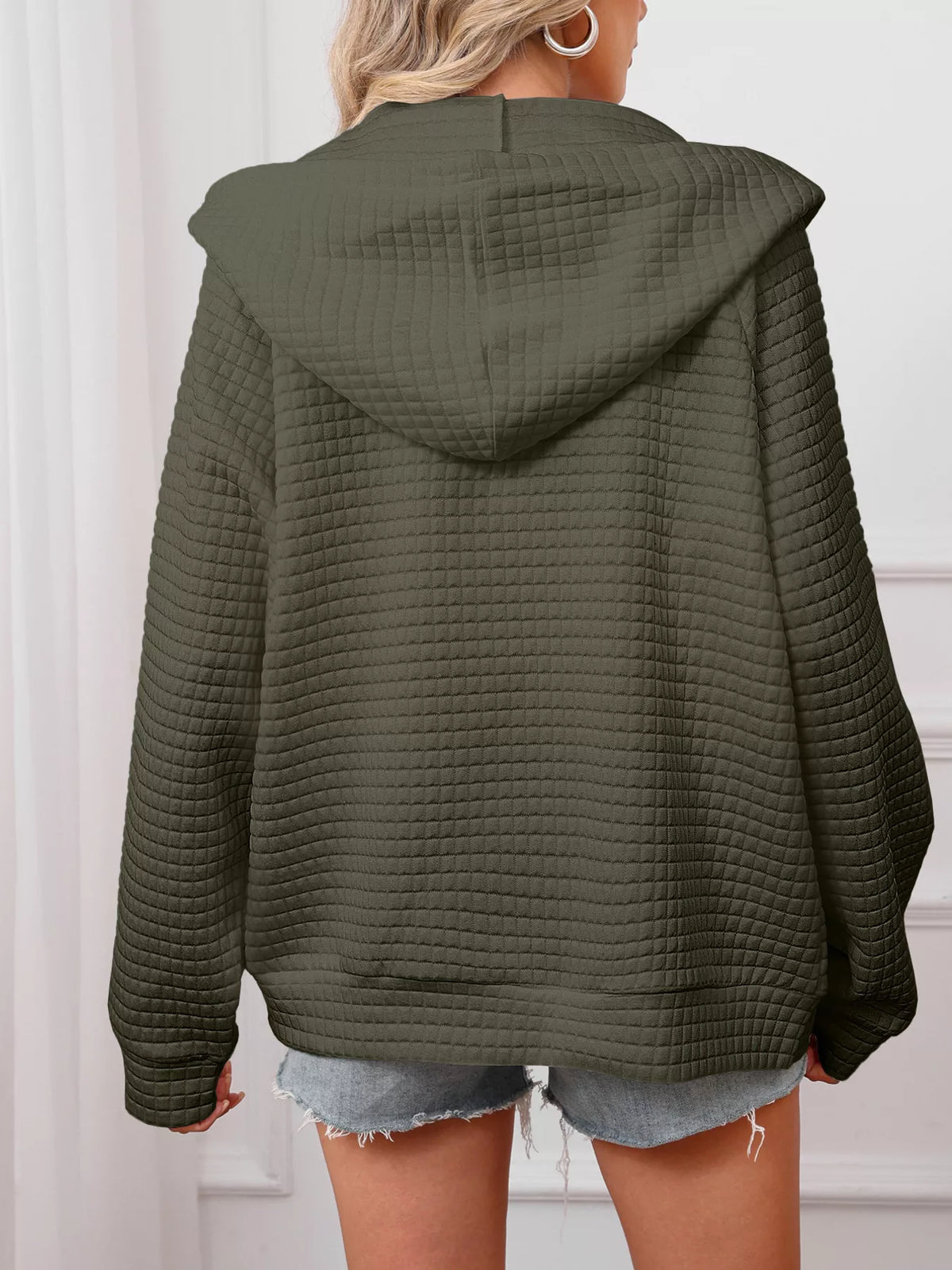 Nova quiltad hoodie