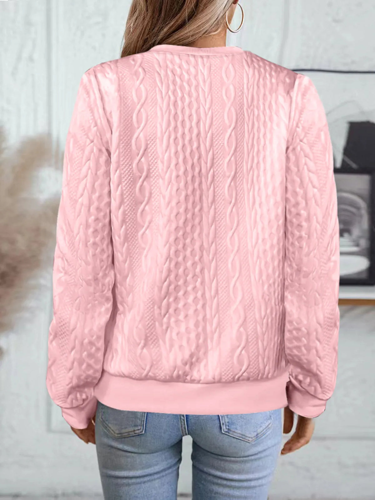 Tea texturerad jacka
