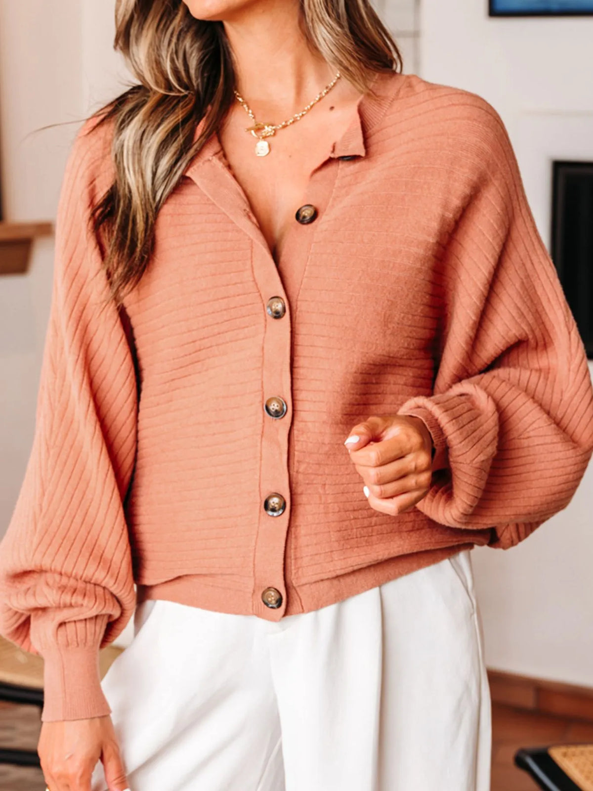 Jacinta croppad cardigan