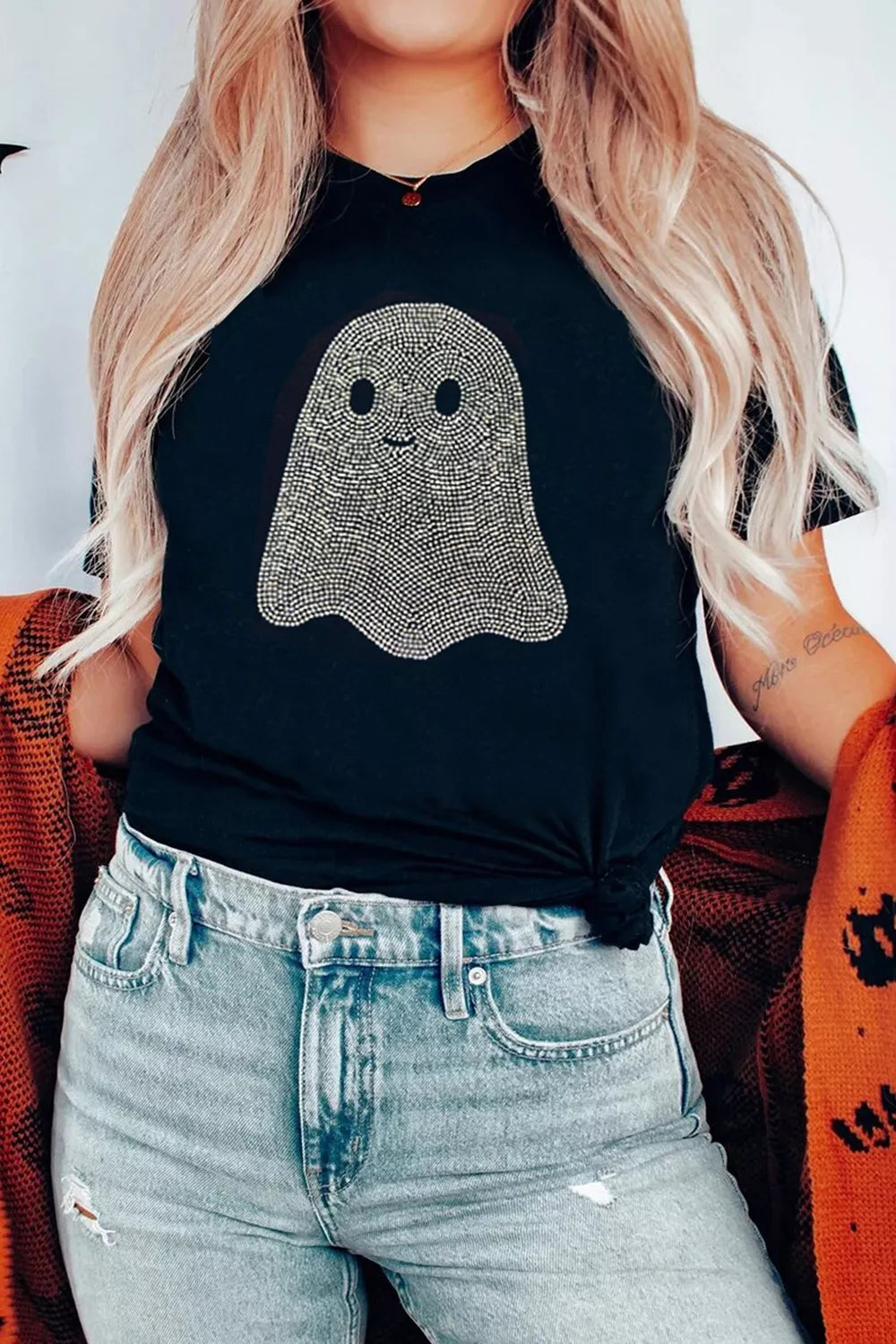 Charlotte t-shirt med strass