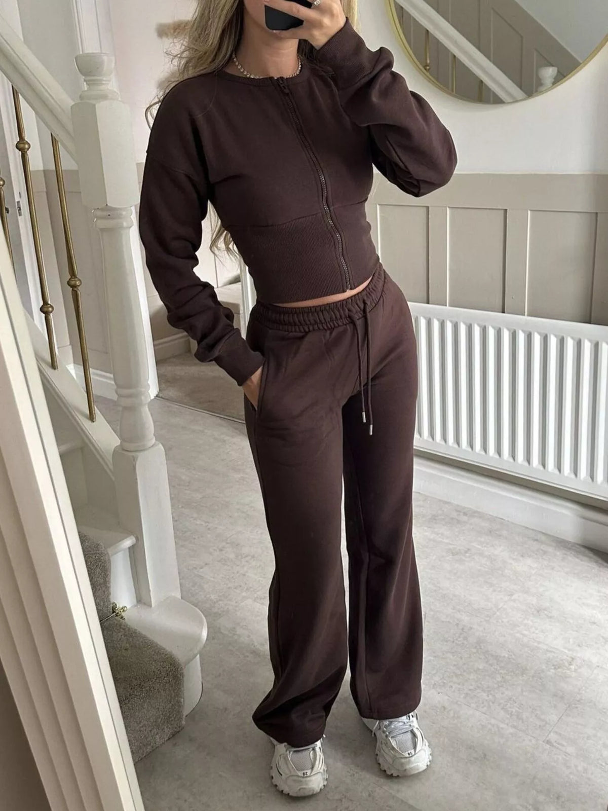 Silke högmidjat set