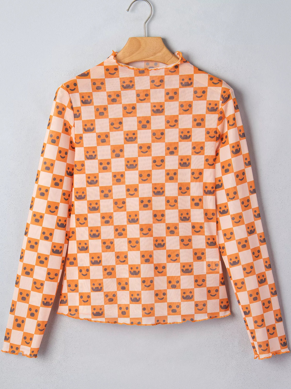 Clara blus i mesh