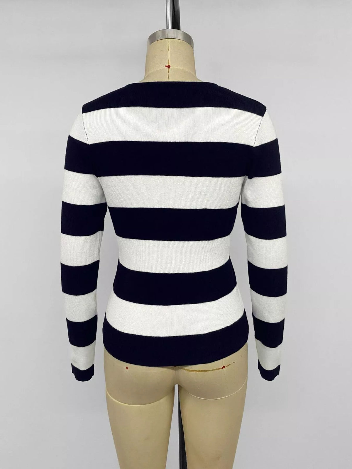 Vivianne randig cardigan