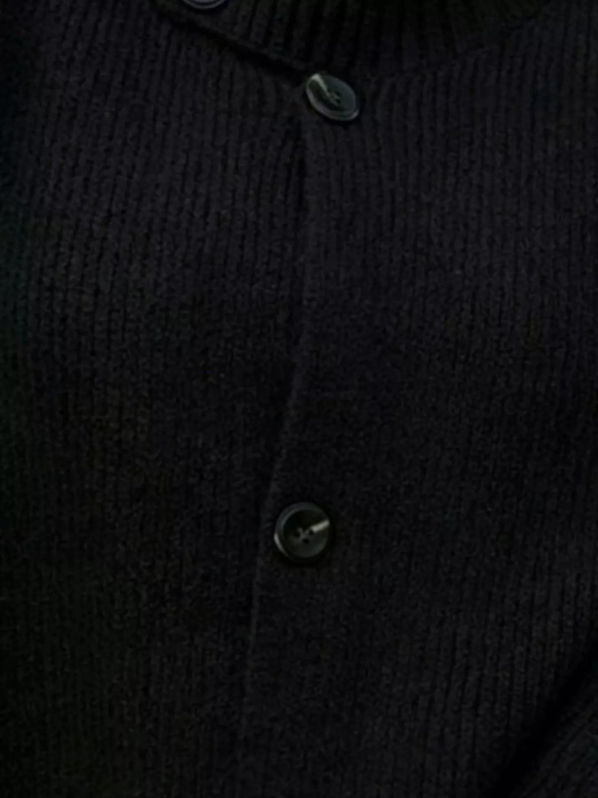 Gro cardigan med halvpolo