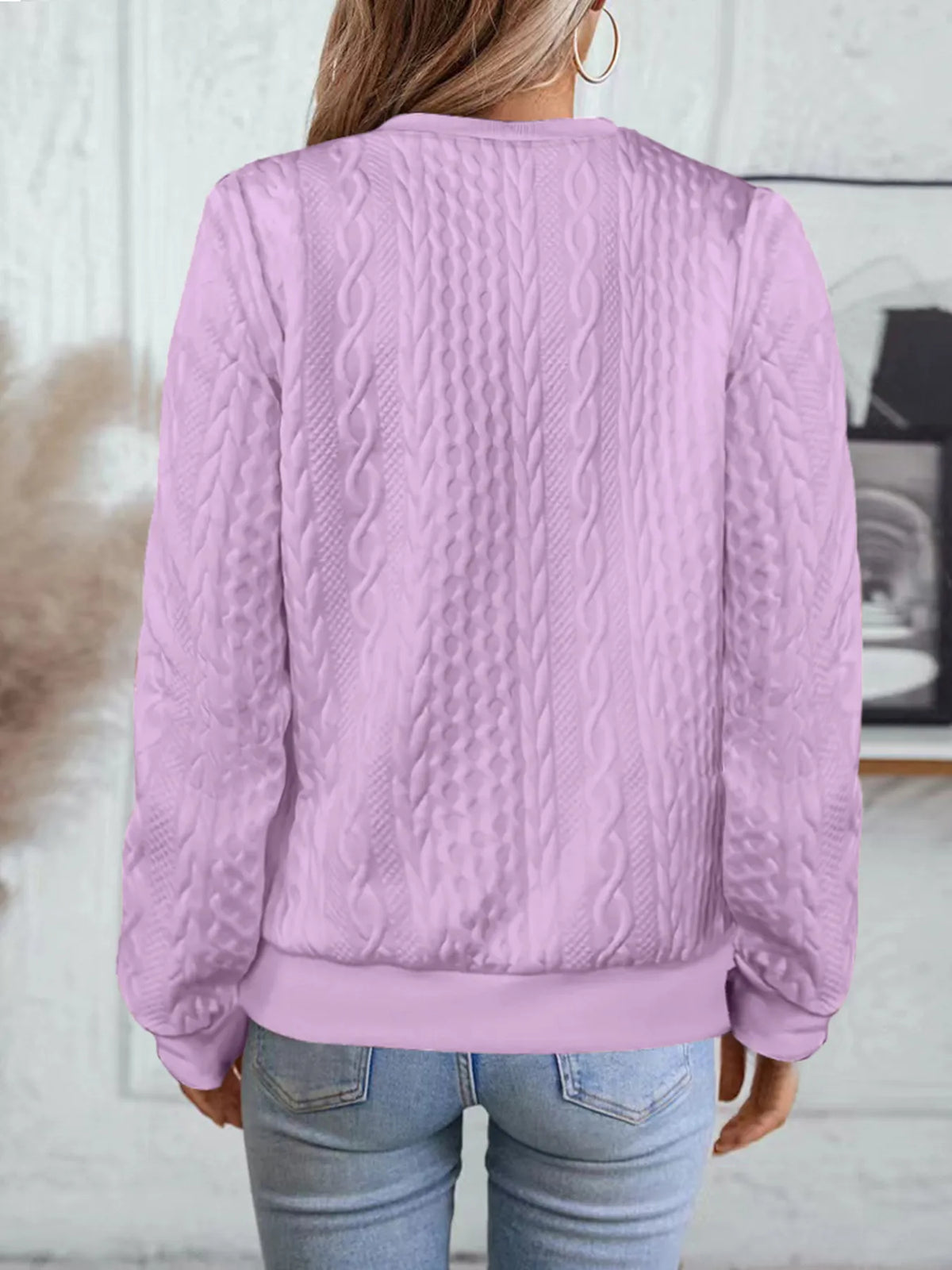 Tea texturerad jacka