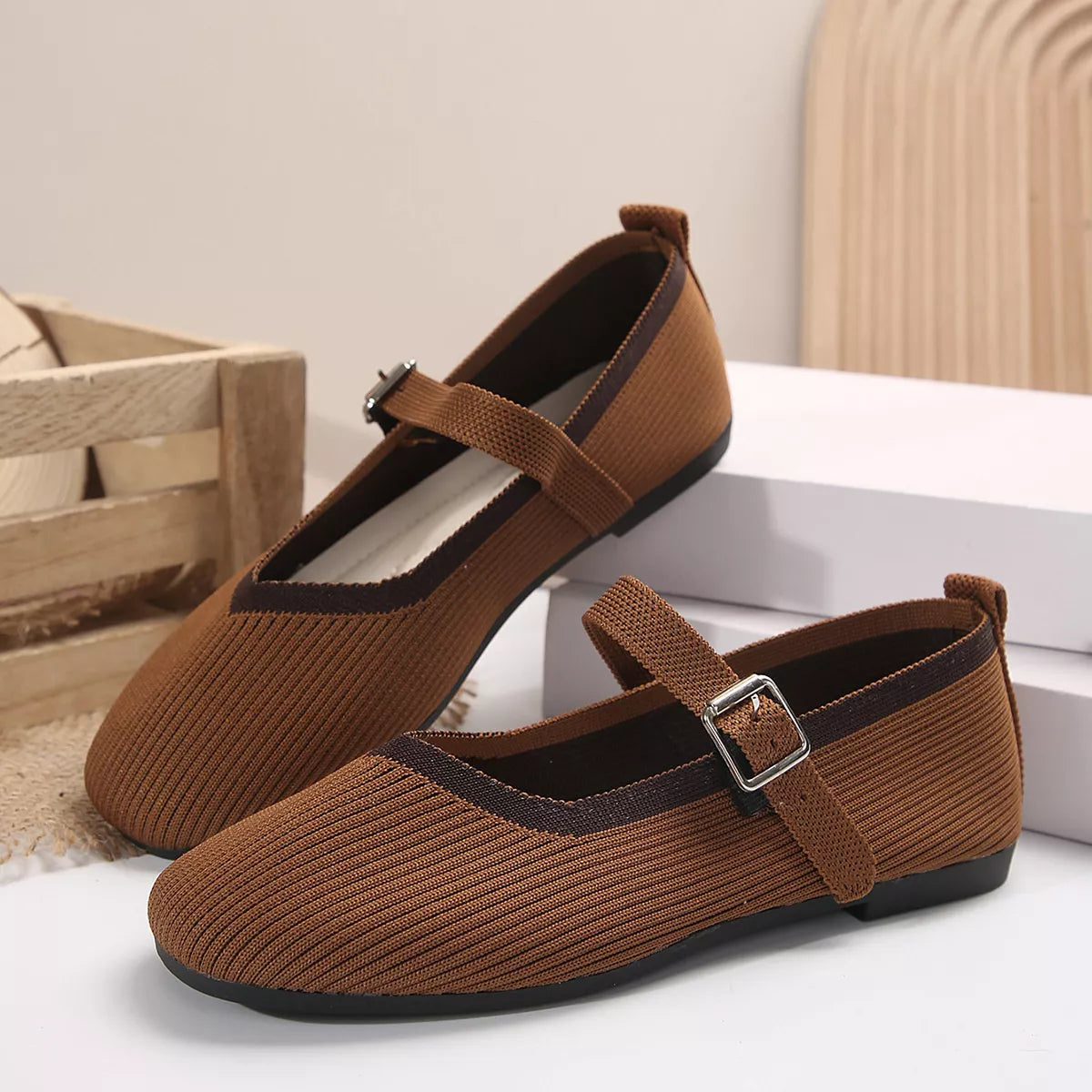 Sheryl slip-ons i mesh