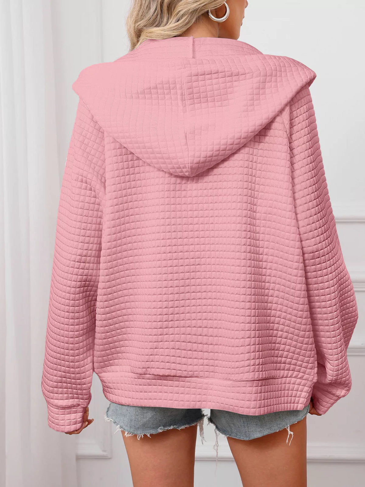 Nova quiltad hoodie