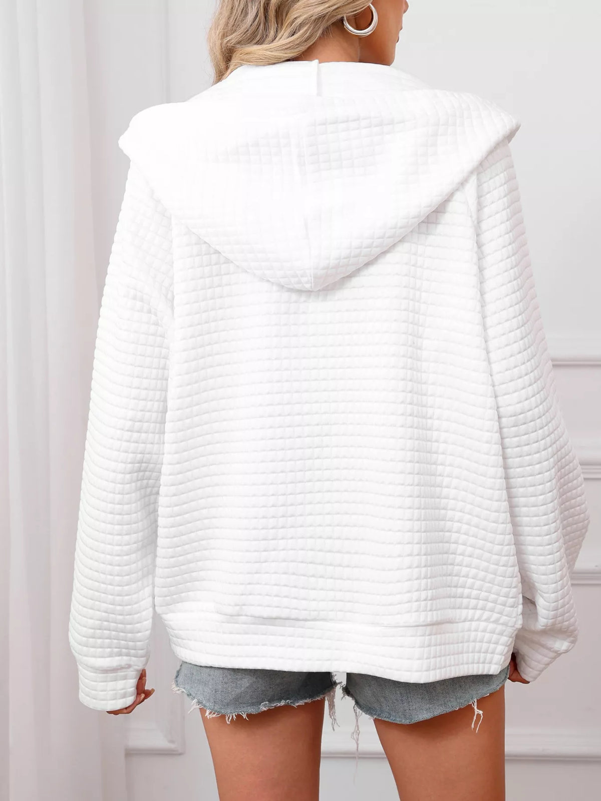 Nova quiltad hoodie