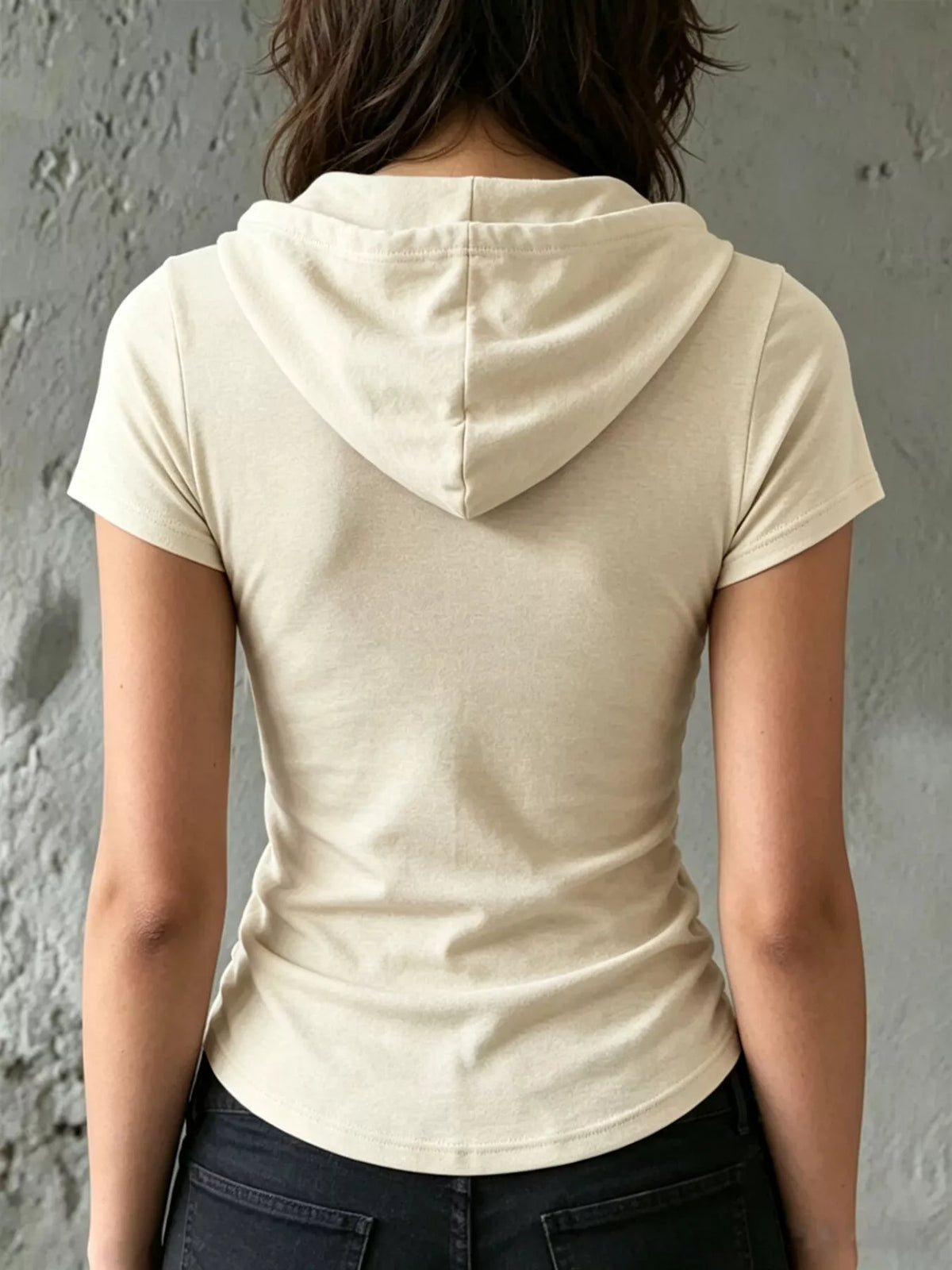 Carola smockad hoodie