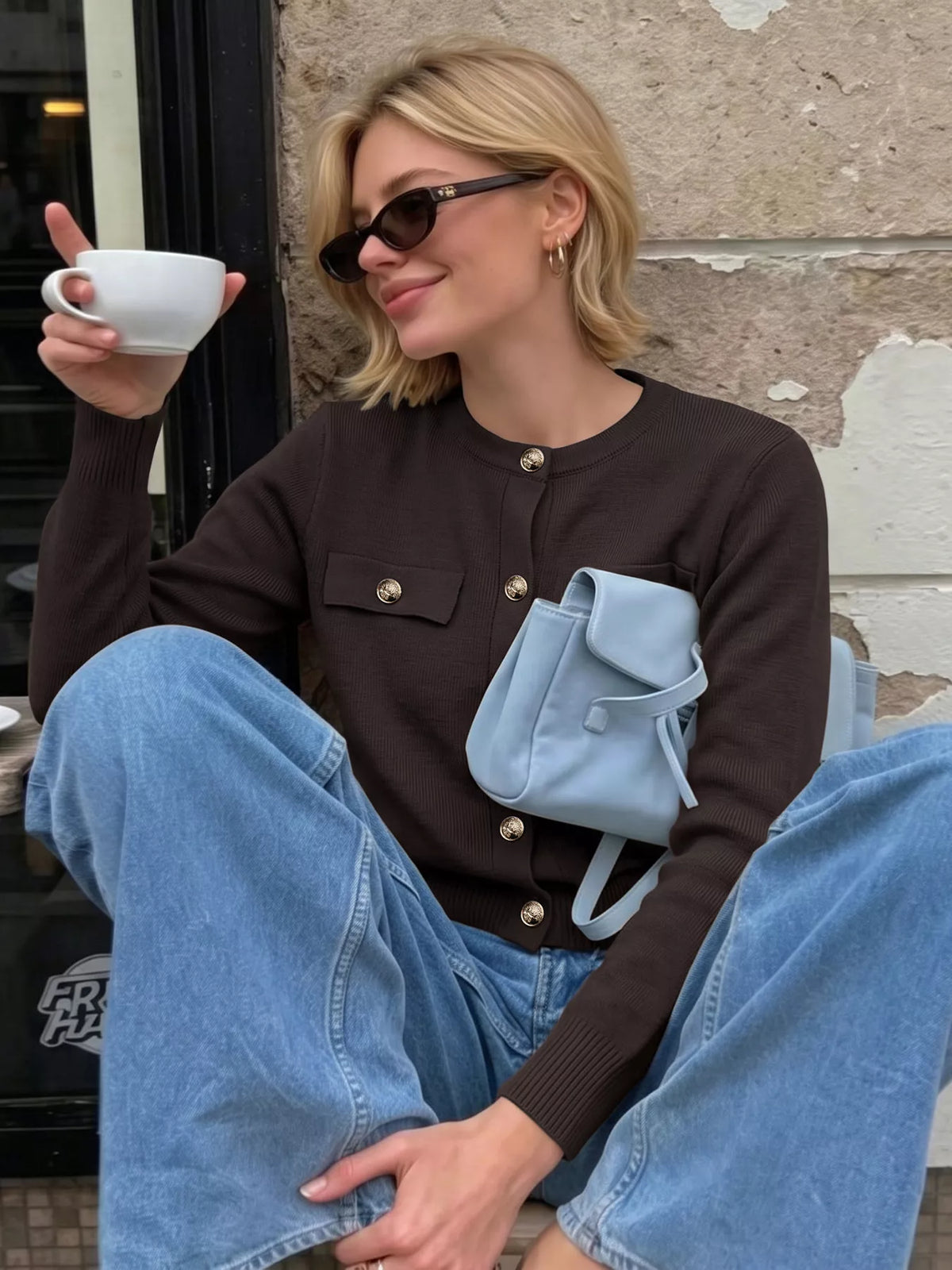 Vilja kort cardigan
