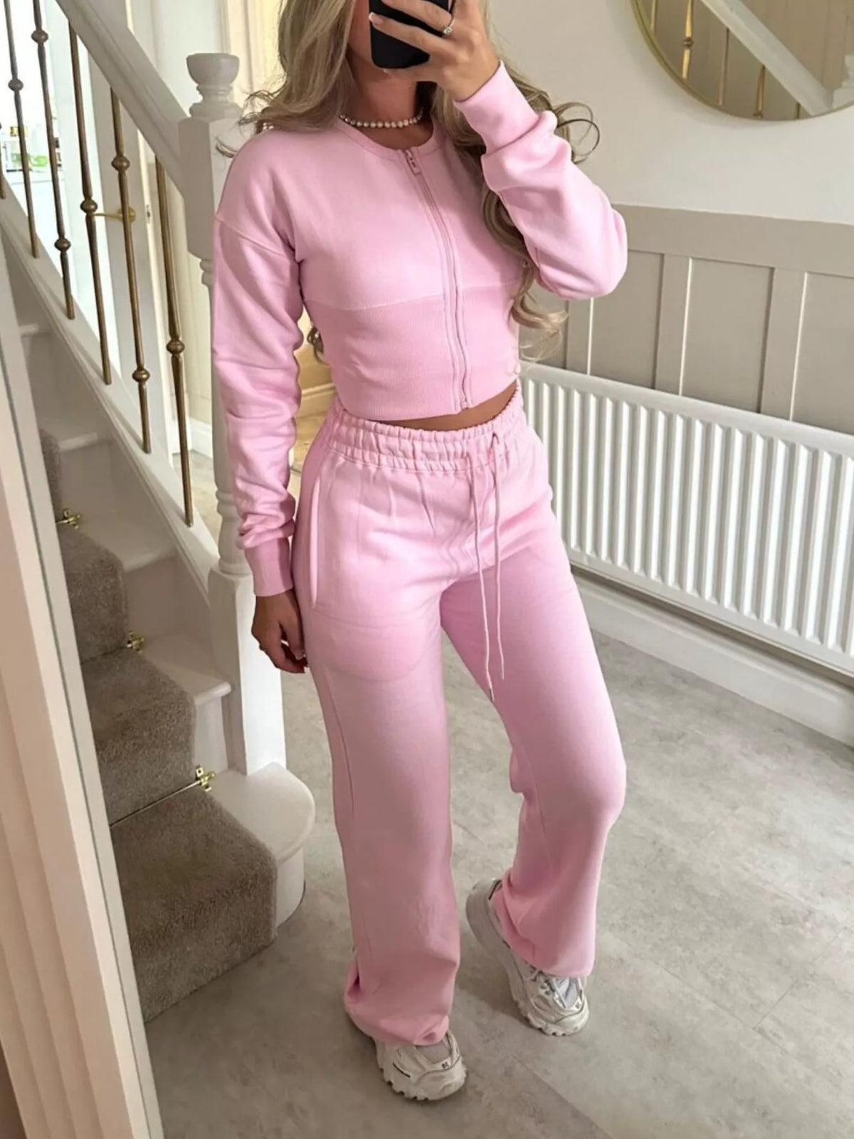 Silke högmidjat set