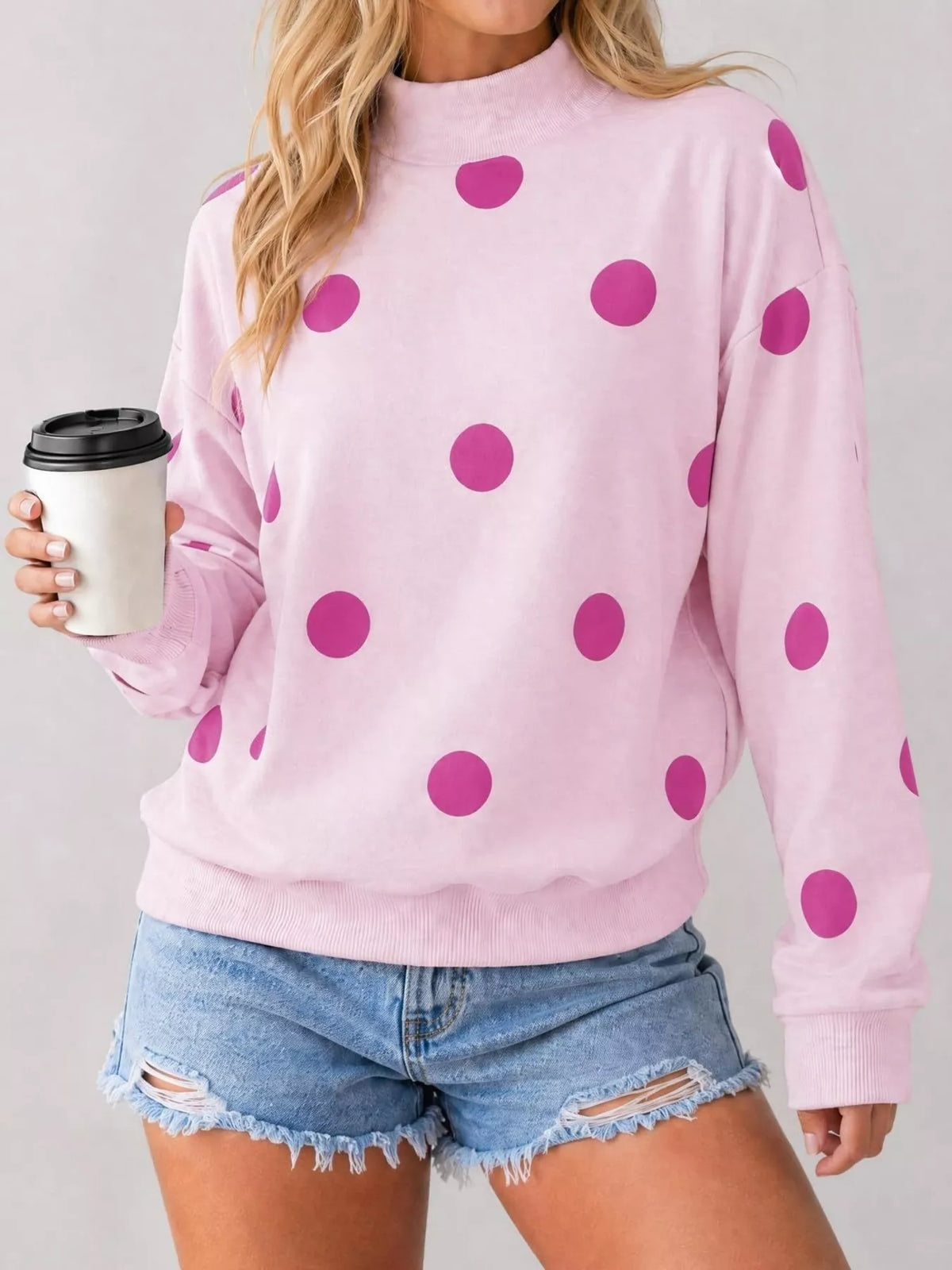 Agnetha prickig sweatshirt
