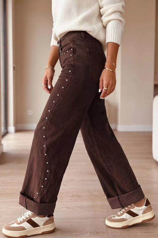 Ivana jeans med nitar