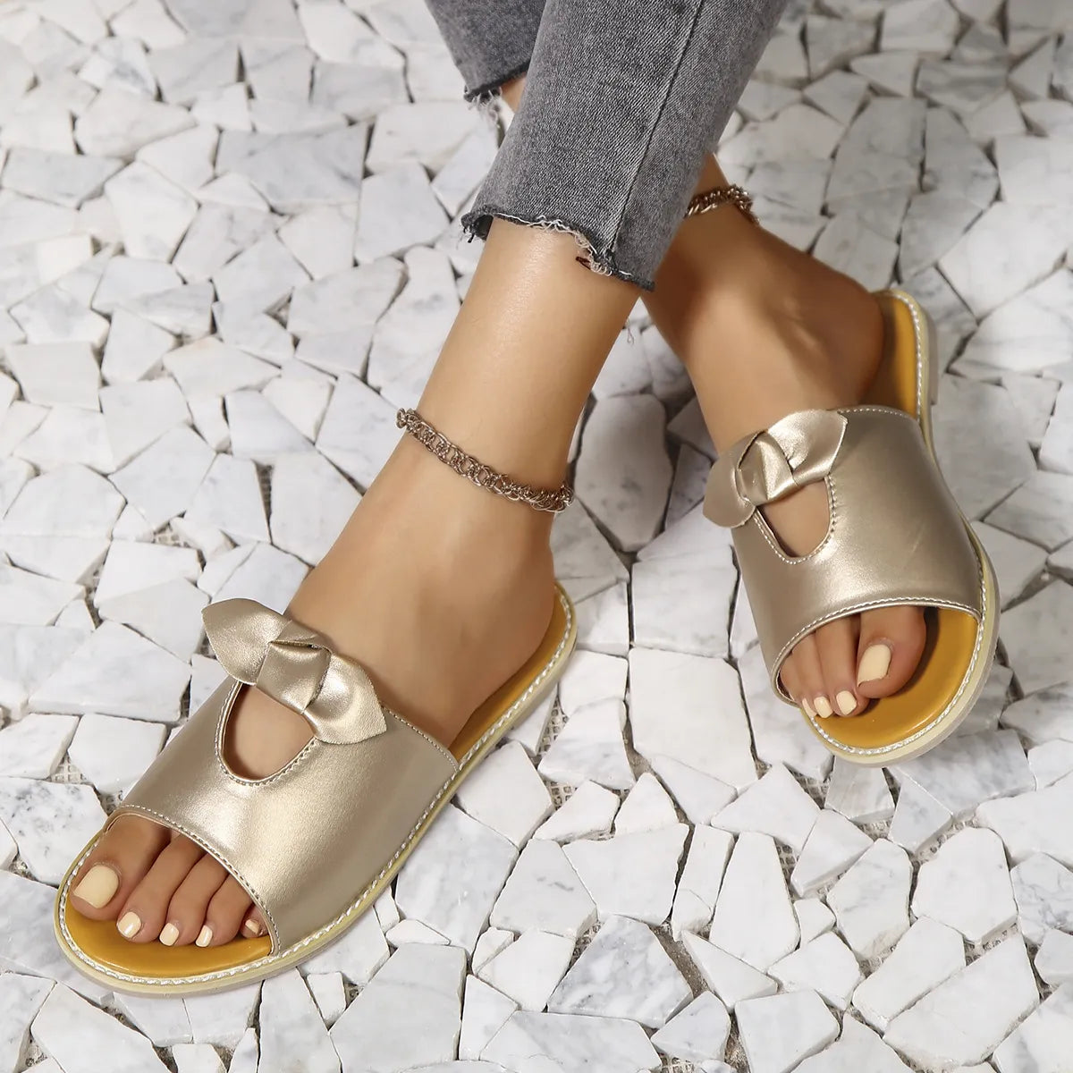 Mariella sandaler med cutout