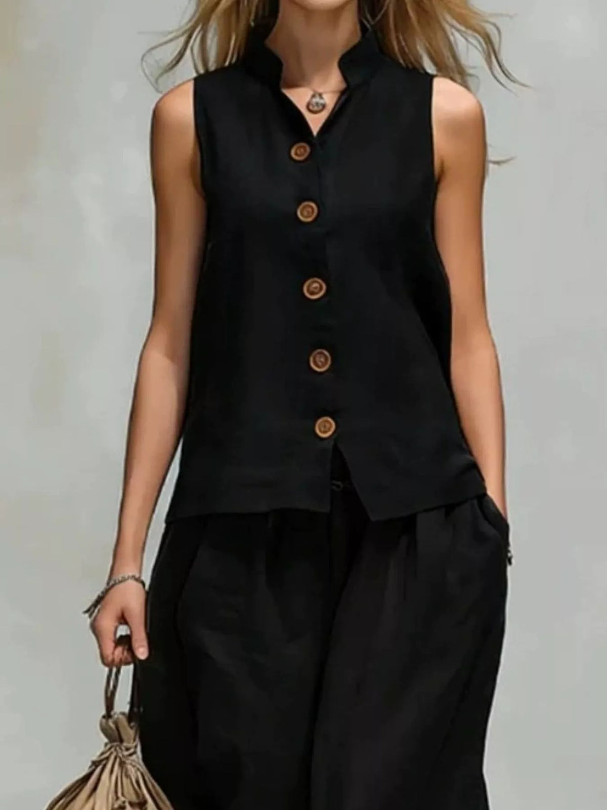 Ondine ärmlöst set