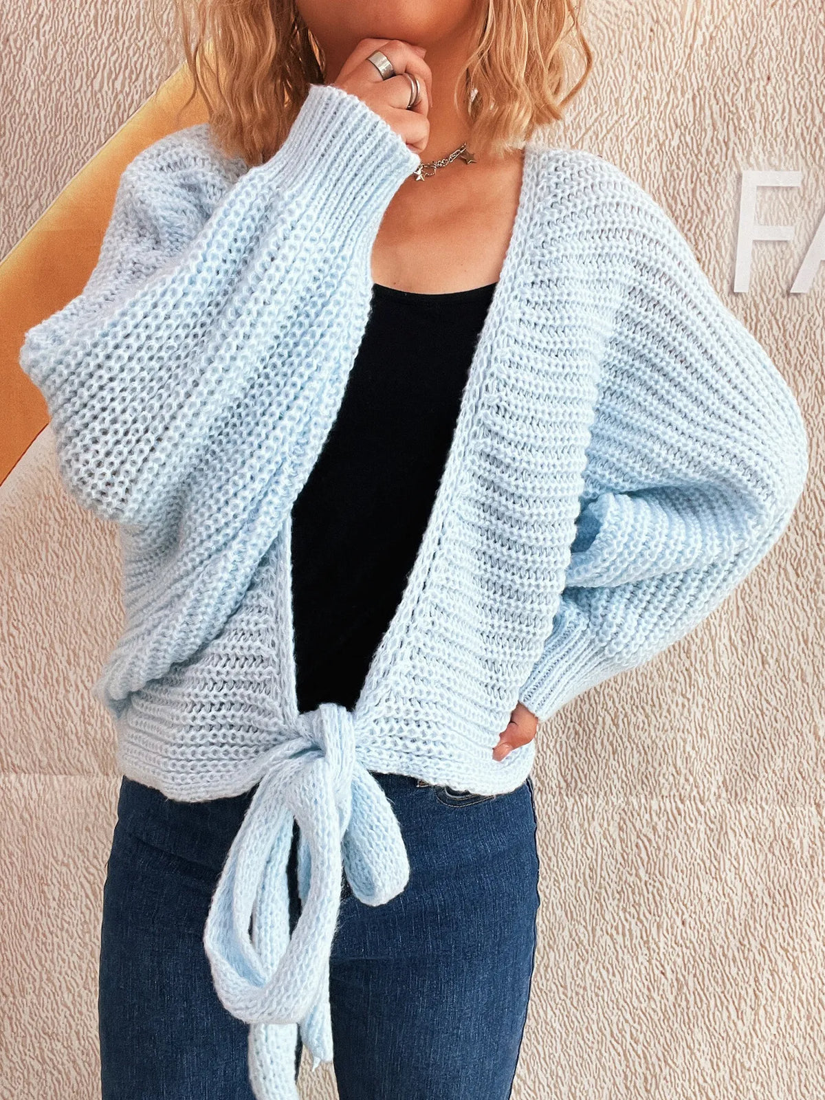 Josette croppad cardigan