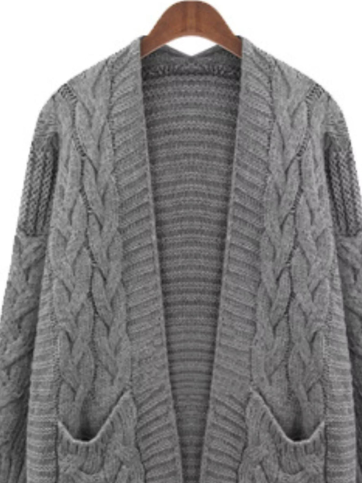 Torgerd kabelstickad cardigan