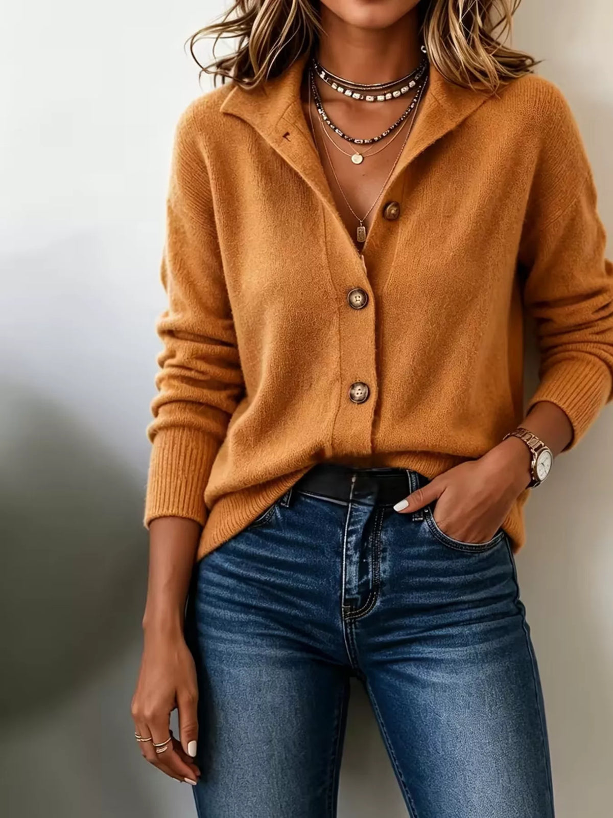 Maddie knäppt cardigan