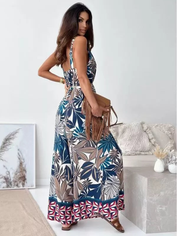 Azura jumpsuit med smala axelband