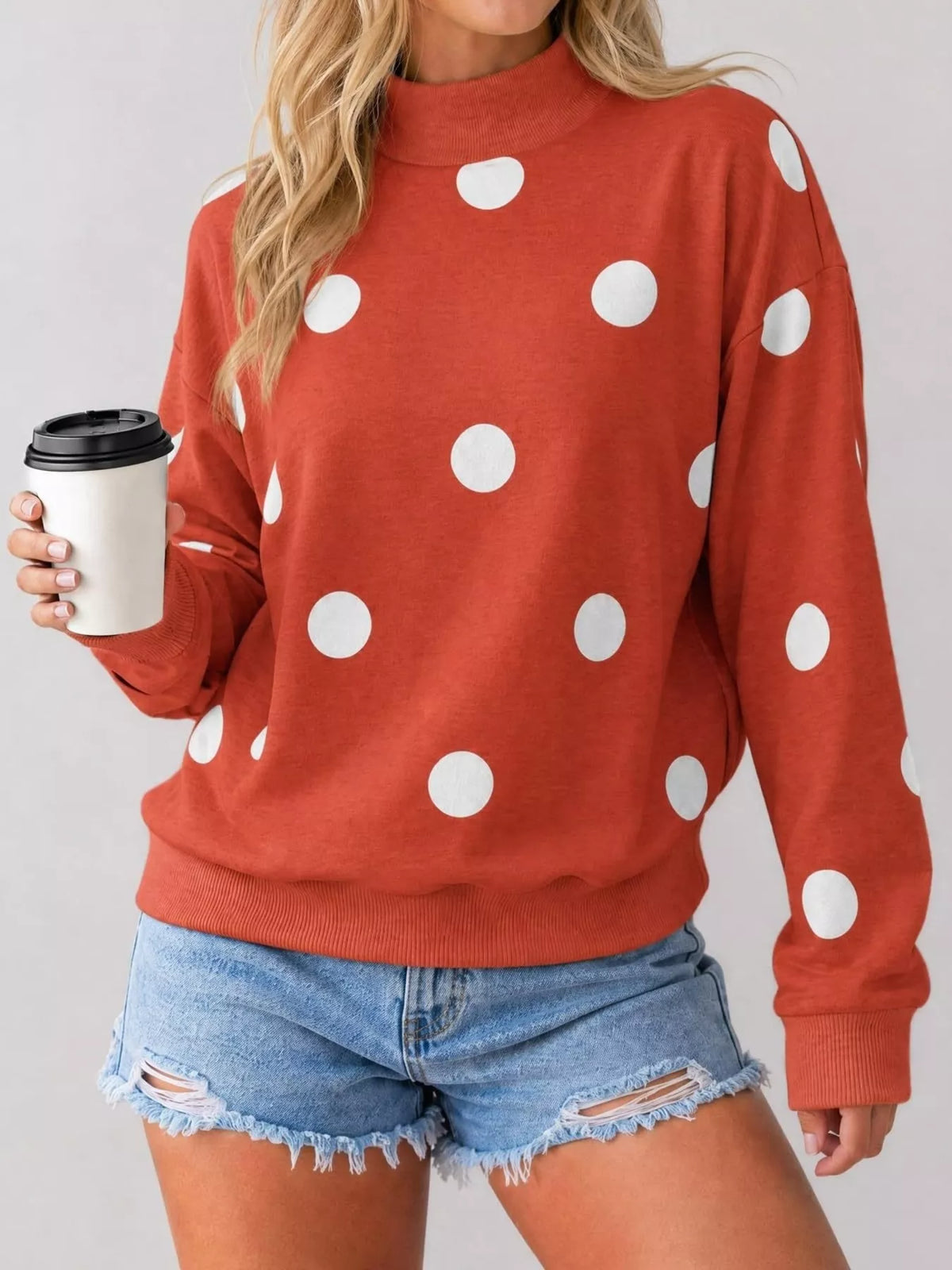 Agnetha prickig sweatshirt