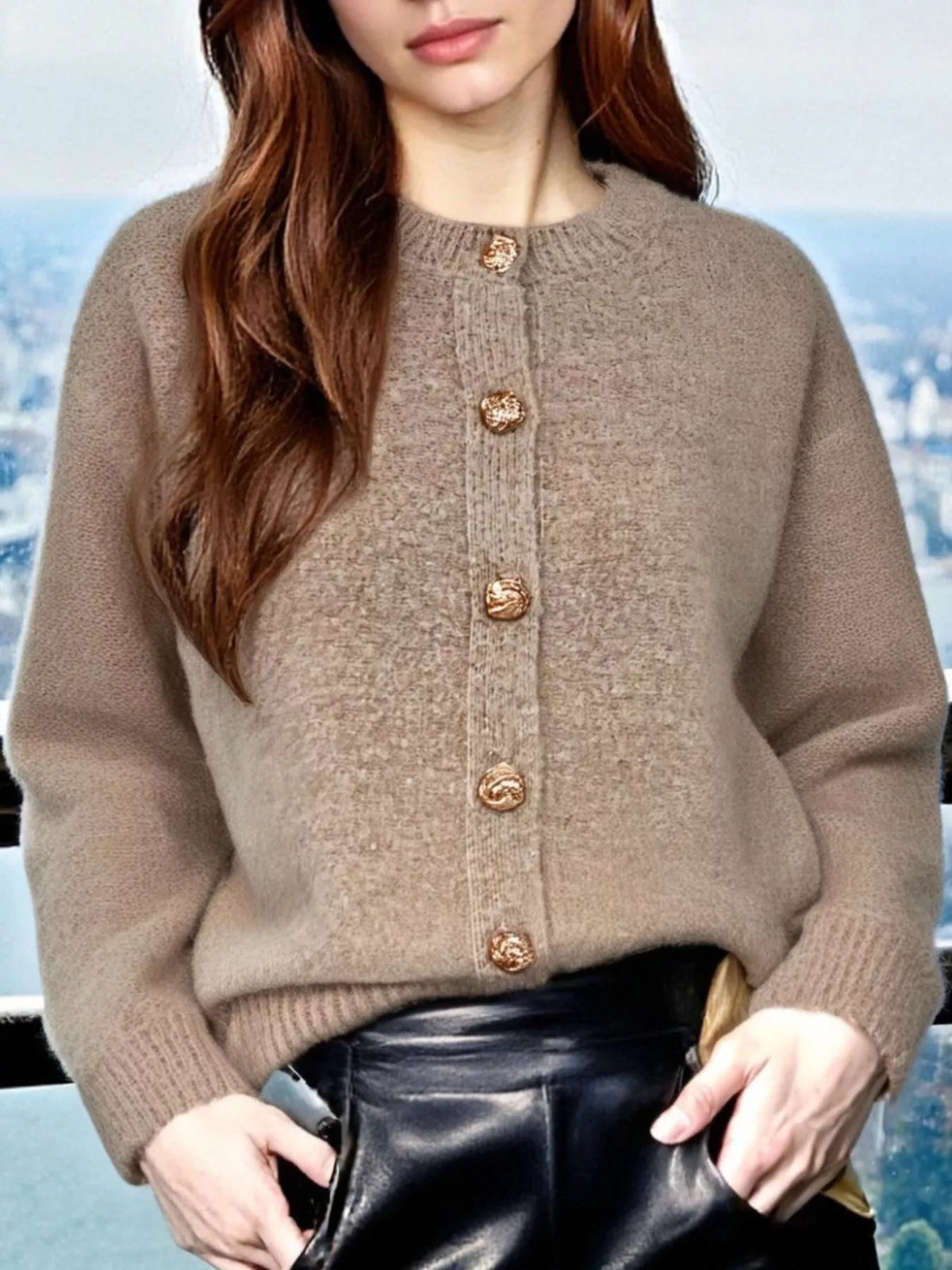 Undis kort cardigan